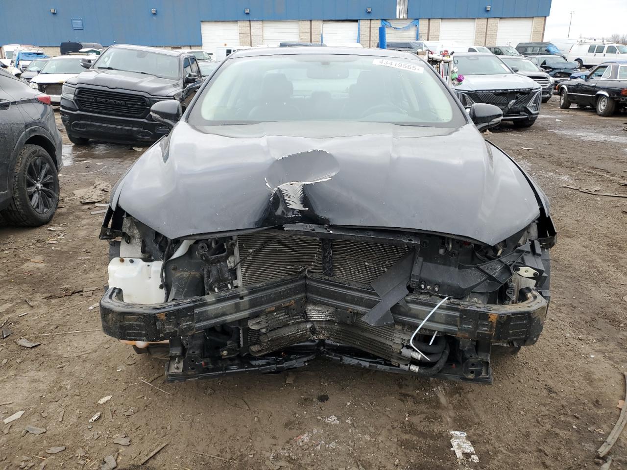 2018 Ford Fusion VIN 3FA6P0RU4JR206232 Copart auction photo, front end damage thumbnail 5