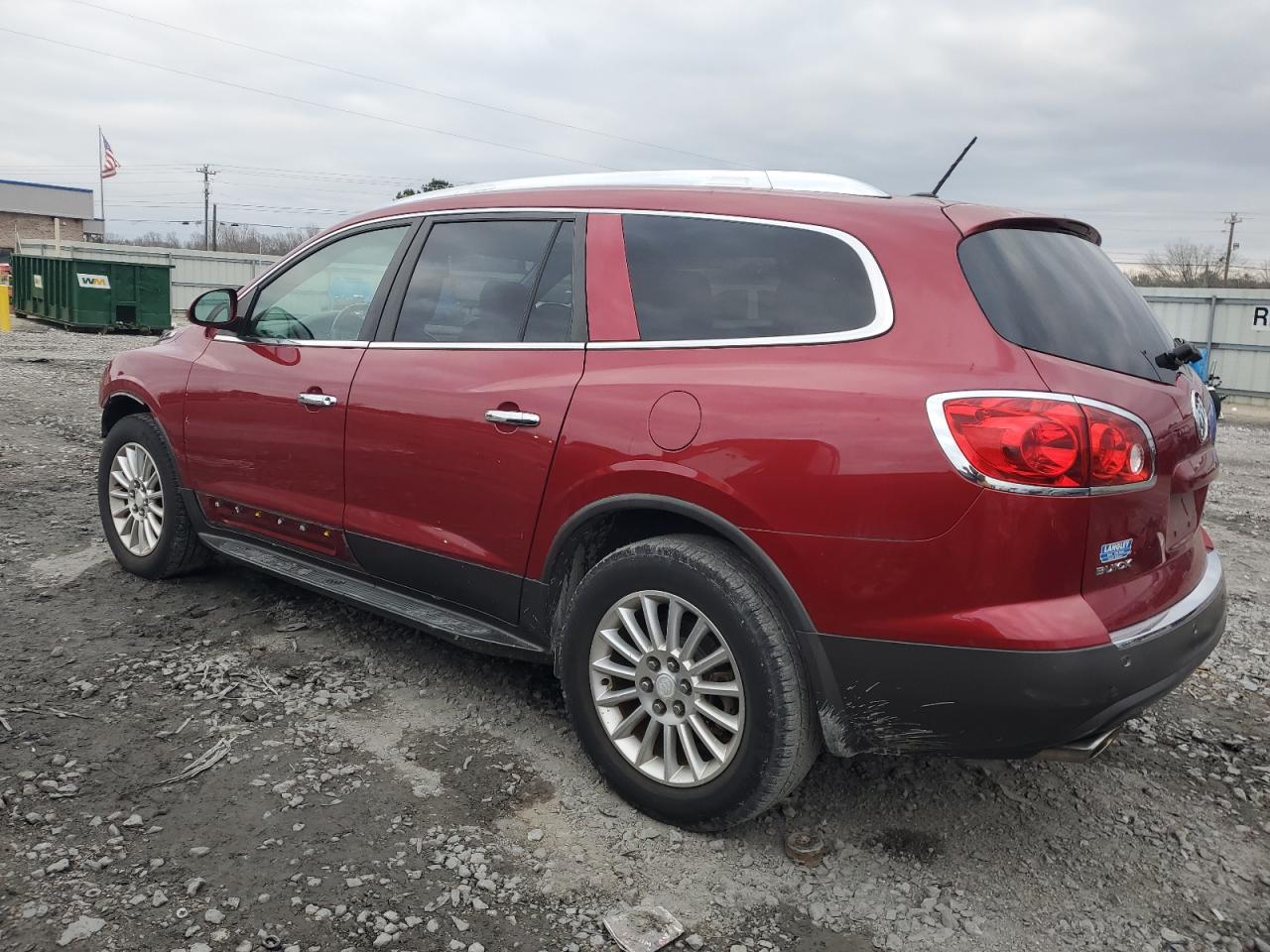 2012 Buick Enclave VIN 5GAKRCED4CJ241359 Copart auction photo, front end / minor dent/scratches damage thumbnail 2