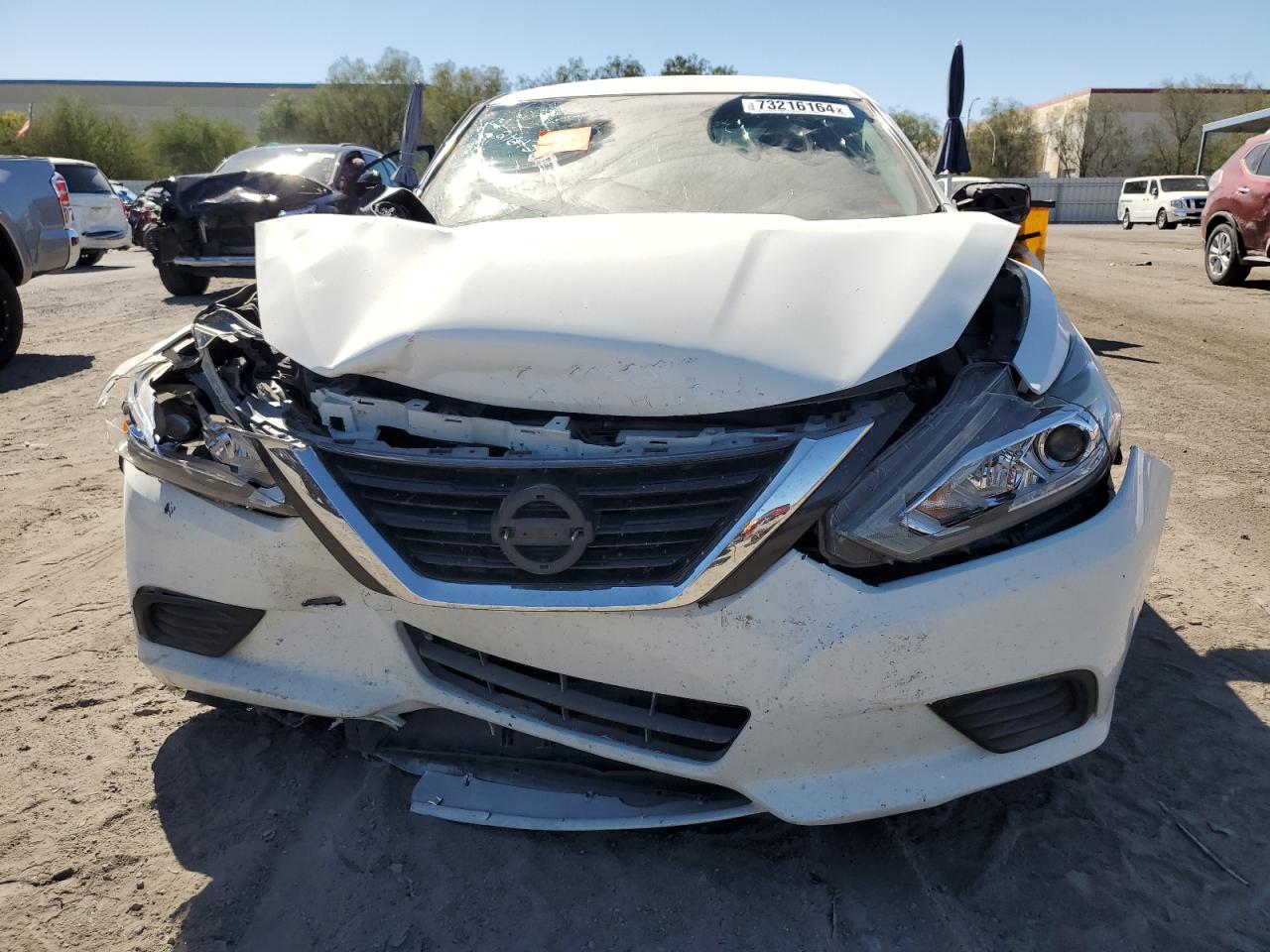 2018 Nissan Altima VIN 1N4AL3APXJC480093 Copart auction photo, front end / side damage thumbnail 5