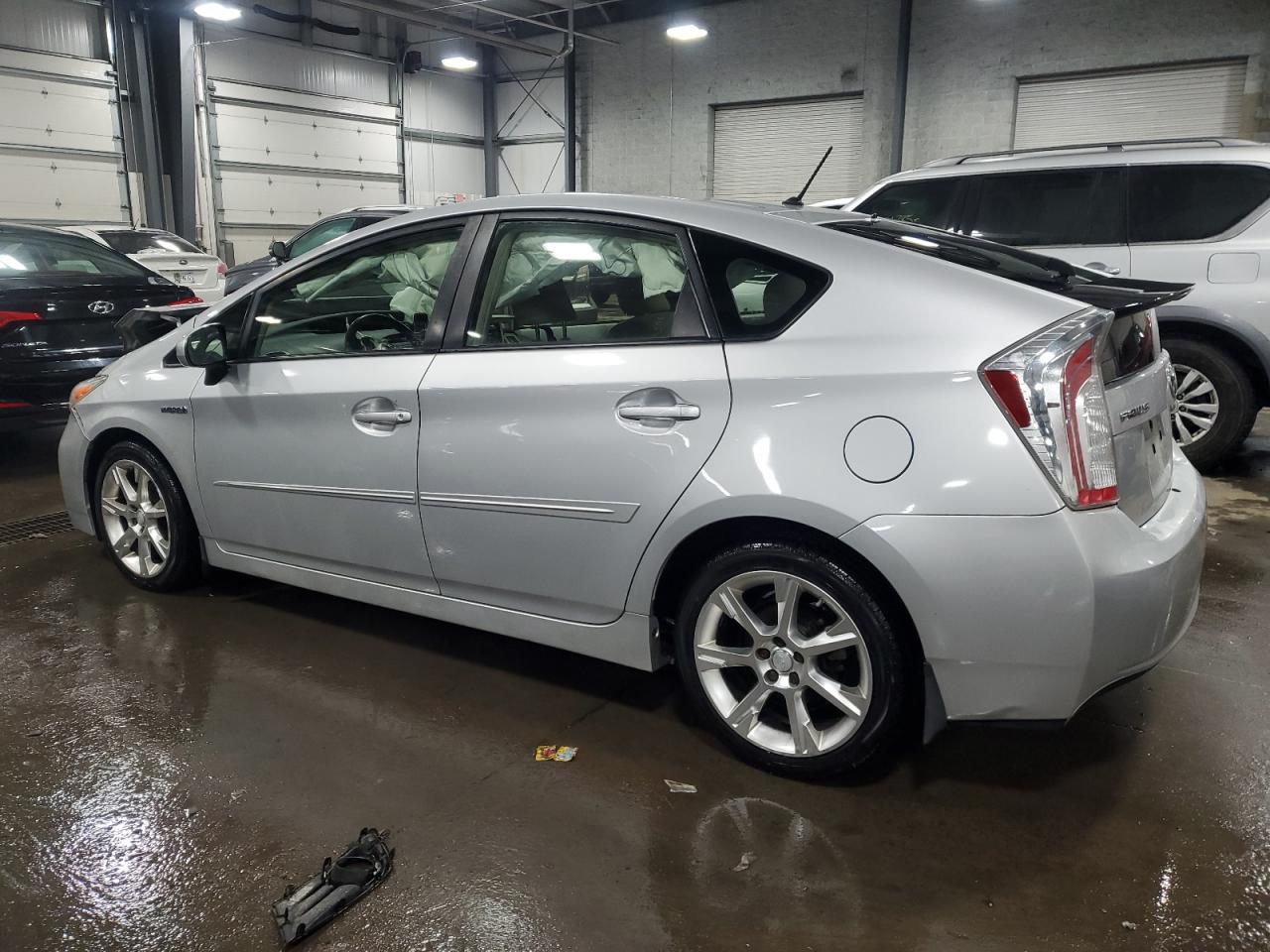 2014 Toyota Prius VIN JTDKN3DU4E1782975 Copart auction photo, front end damage thumbnail 2
