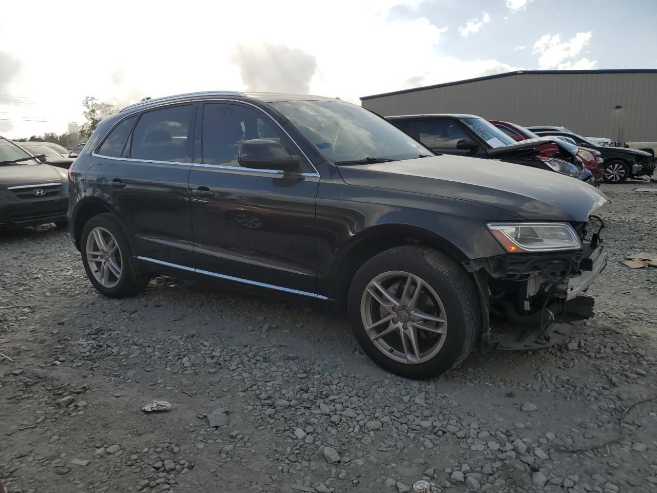 2014 Audi Q5 VIN WA1LFAFP1EA060757 Copart auction photo, front end damage thumbnail 4
