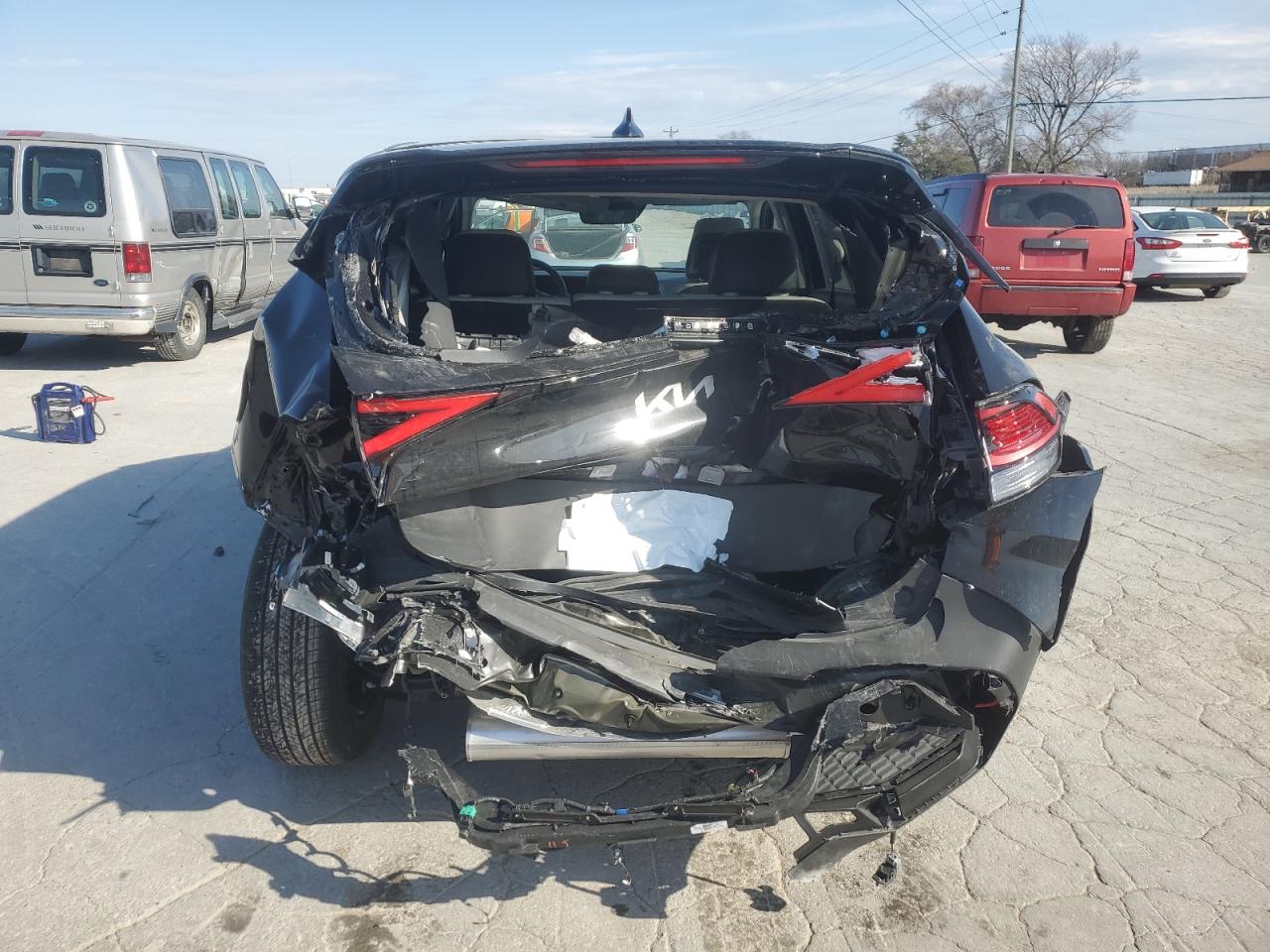 2025 KIA Sportage VIN 5XYK33DF4SG283127 Copart auction photo, rear end damage thumbnail 6