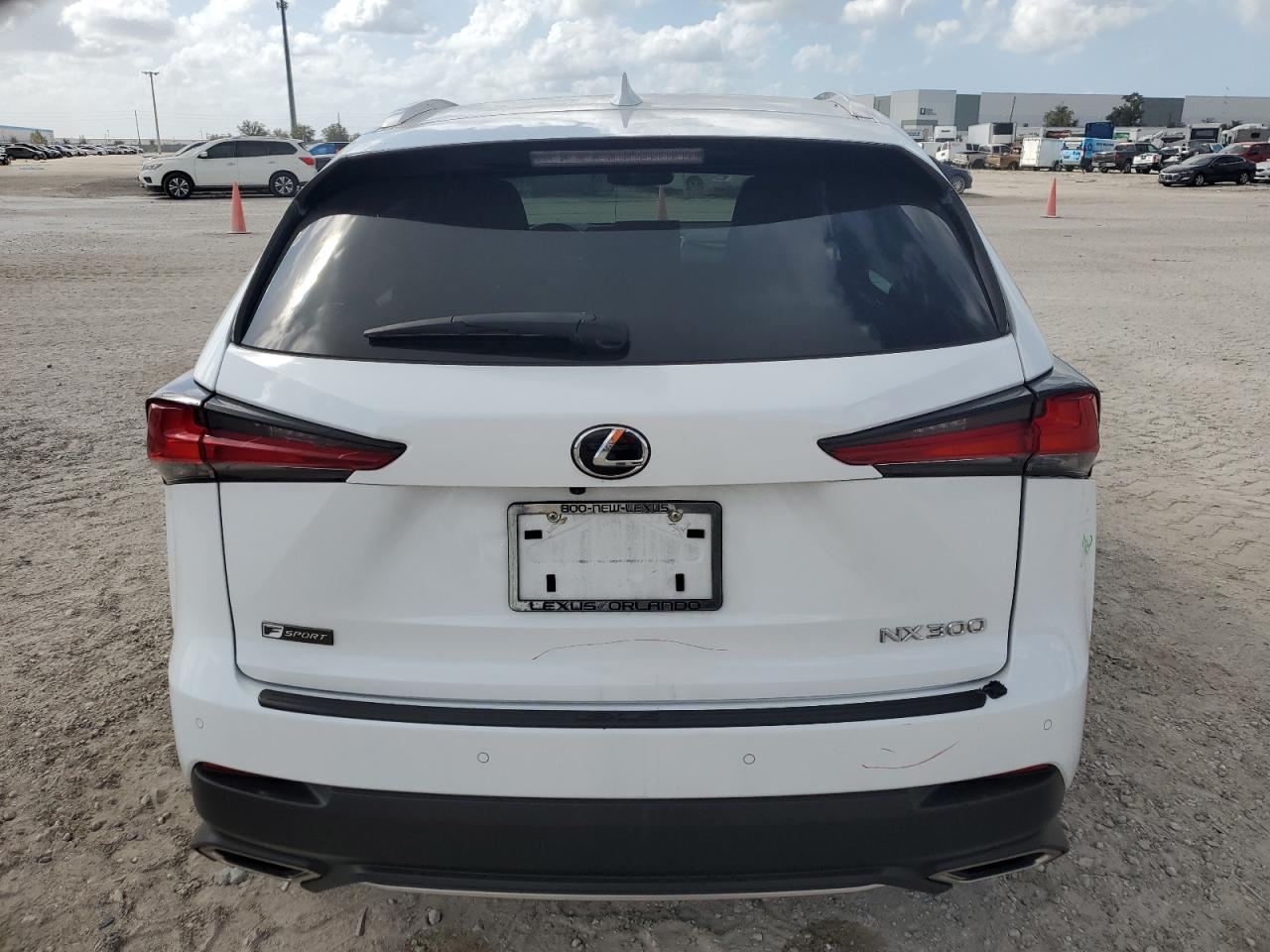2021 Lexus NX VIN JTJSARBZ4M5028847 Copart auction photo, front end / all over damage thumbnail 6