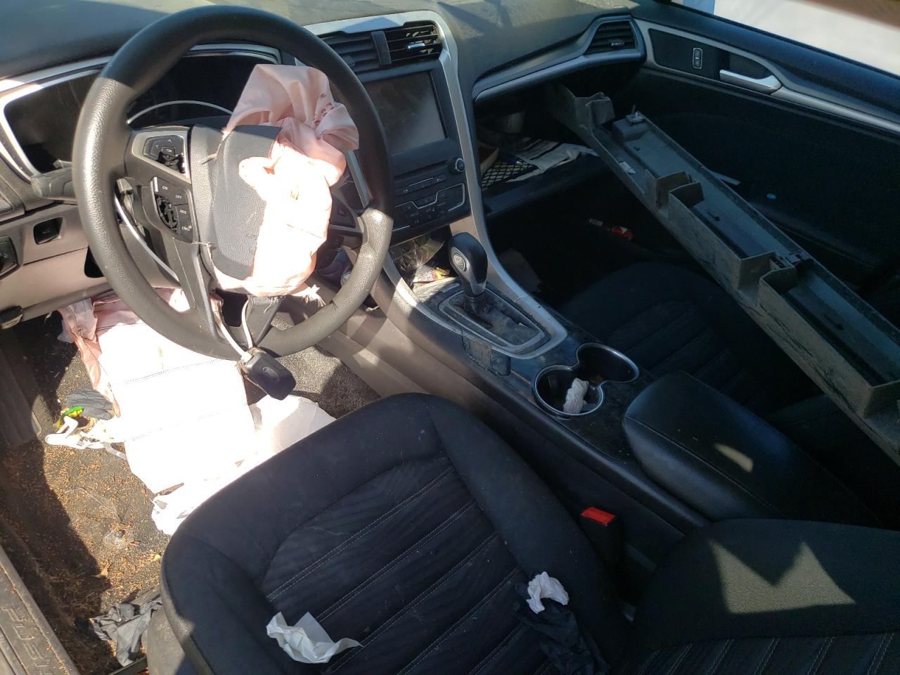 2016 Ford Fusion VIN 3FA6P0H70GR123532 Copart auction photo, front end / rear end damage thumbnail 8
