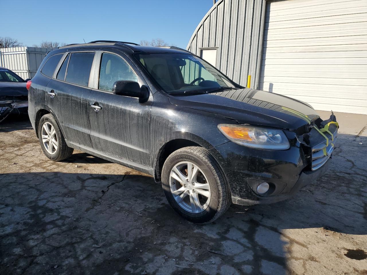 2012 Hyundai Santa Fe VIN 5XYZKDAG9CG156900 Copart auction photo, front end damage thumbnail 4