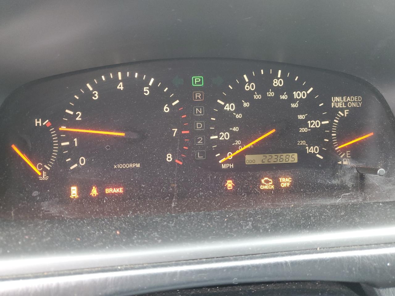 2000 Lexus ES VIN JT8BF28G9Y5078133 Copart auction photo, front end damage thumbnail 9