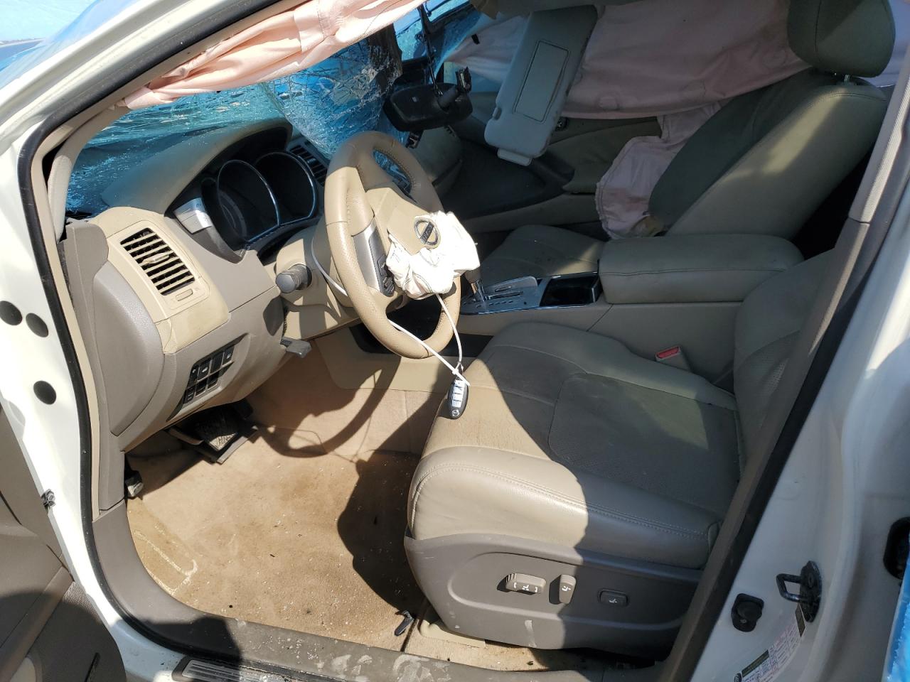 2009 Nissan Murano VIN JN8AZ18U59W018905 Copart auction photo, rollover damage thumbnail 7