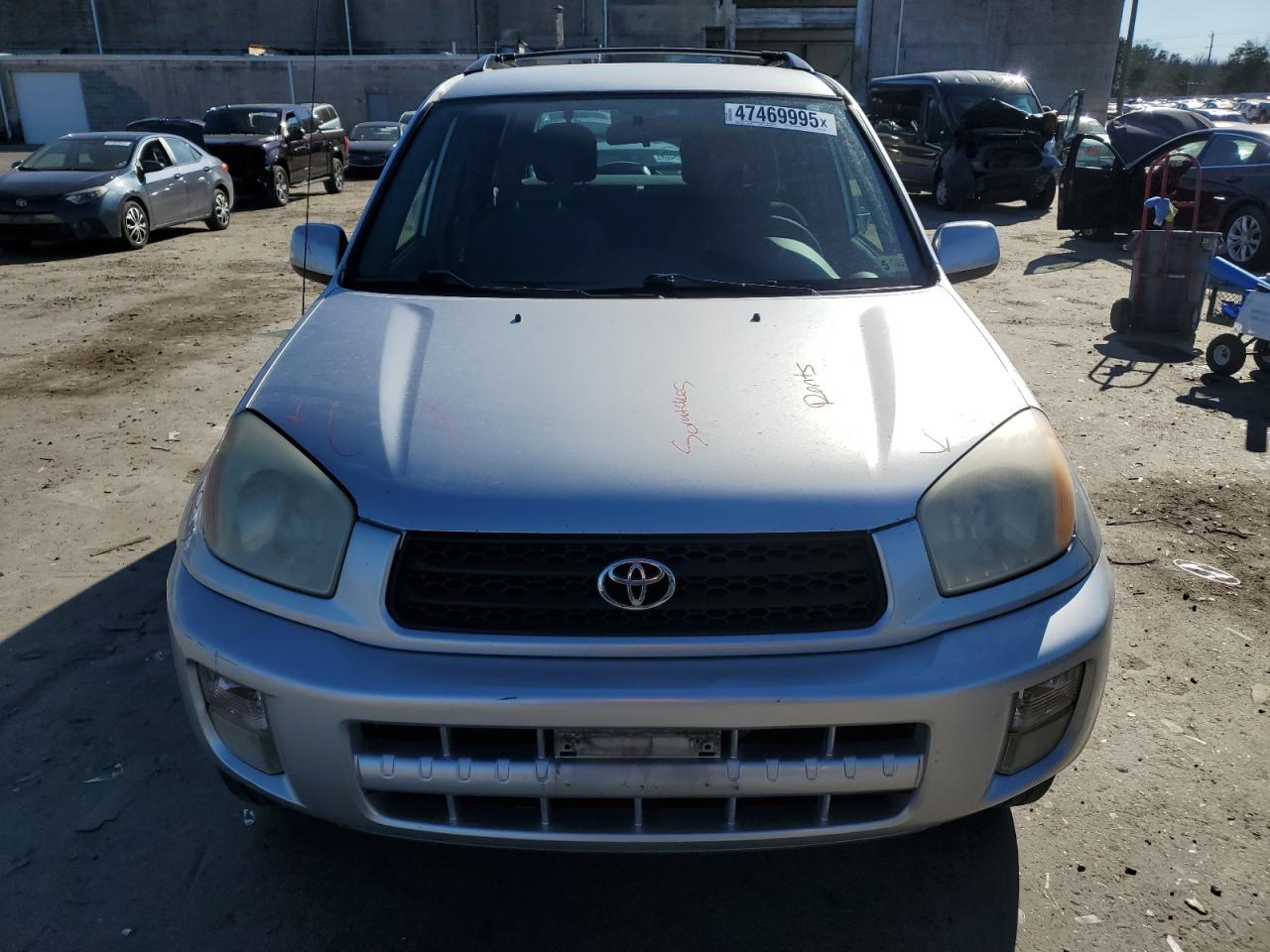 2003 Toyota RAV 4 VIN JTEHH20V936073738 Copart auction photo, side / rear end damage thumbnail 5