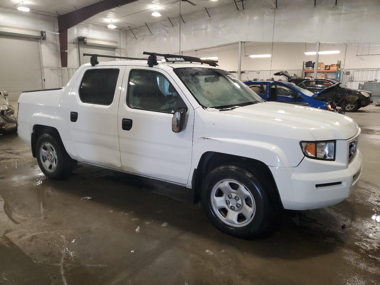 2008 Honda Ridgeline VIN 2HJYK16298H520535 Copart auction photo, all over damage thumbnail 4