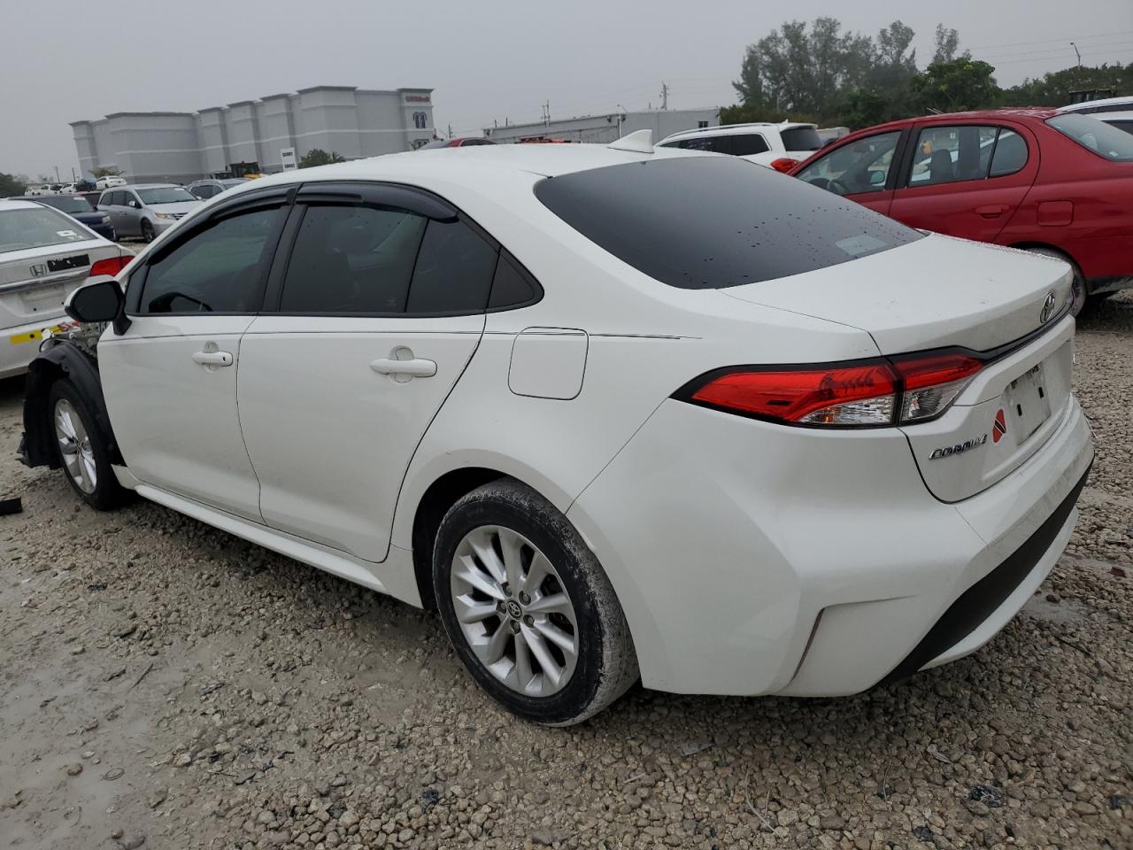 2020 Toyota Corolla VIN 5YFHPRAE2LP063110 Copart auction photo, front end / undercarriage damage thumbnail 2