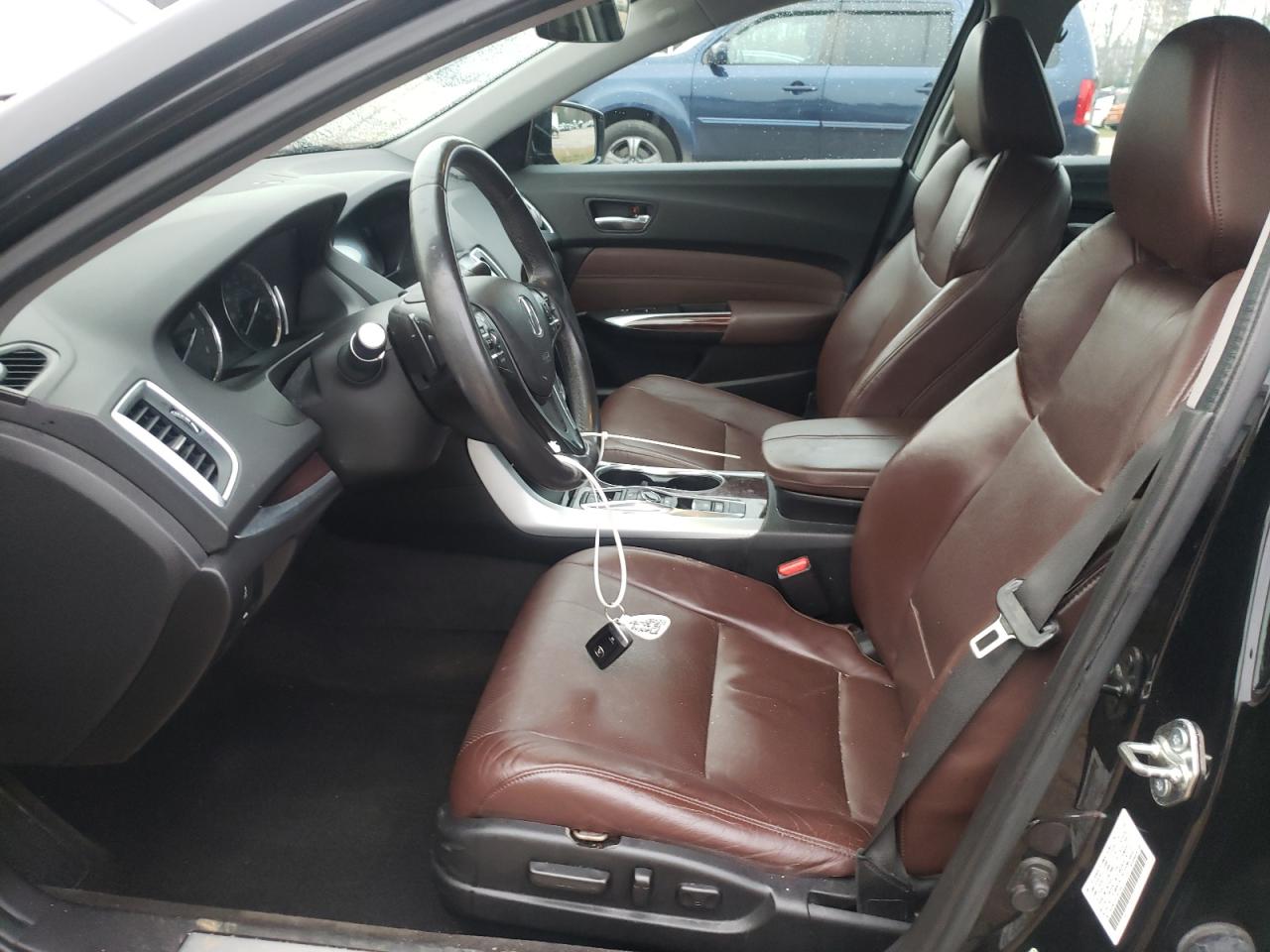 2015 Acura TLX VIN 19UUB2F50FA019873 Copart auction photo, front end damage thumbnail 7