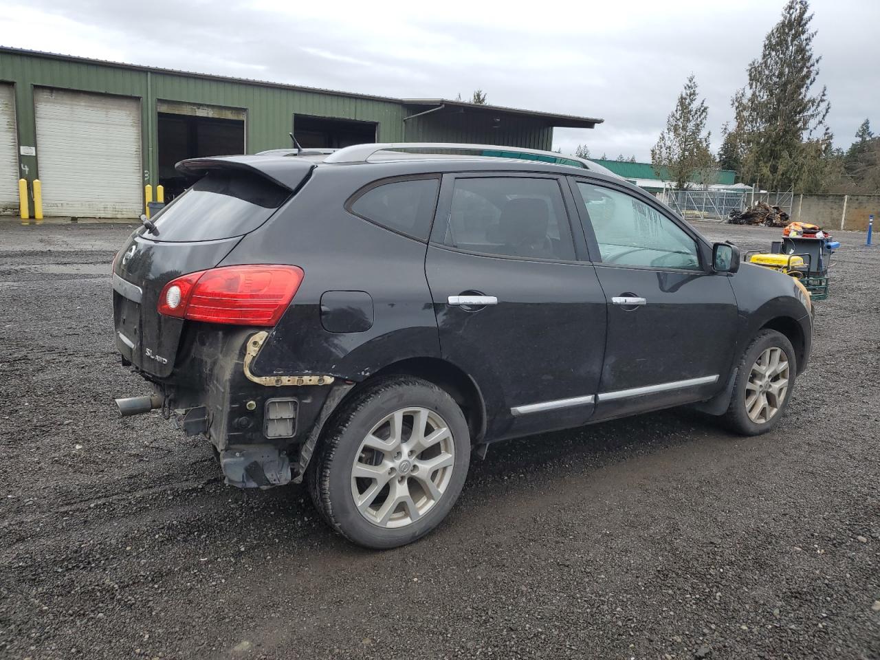 2013 Nissan Rogue VIN JN8AS5MV2DW653969 Copart auction photo, rear end / front end damage thumbnail 3