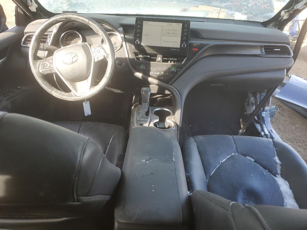 2021 Toyota Camry VIN 4T1F11BK6MU037897 Copart auction photo, front end / side damage thumbnail 8