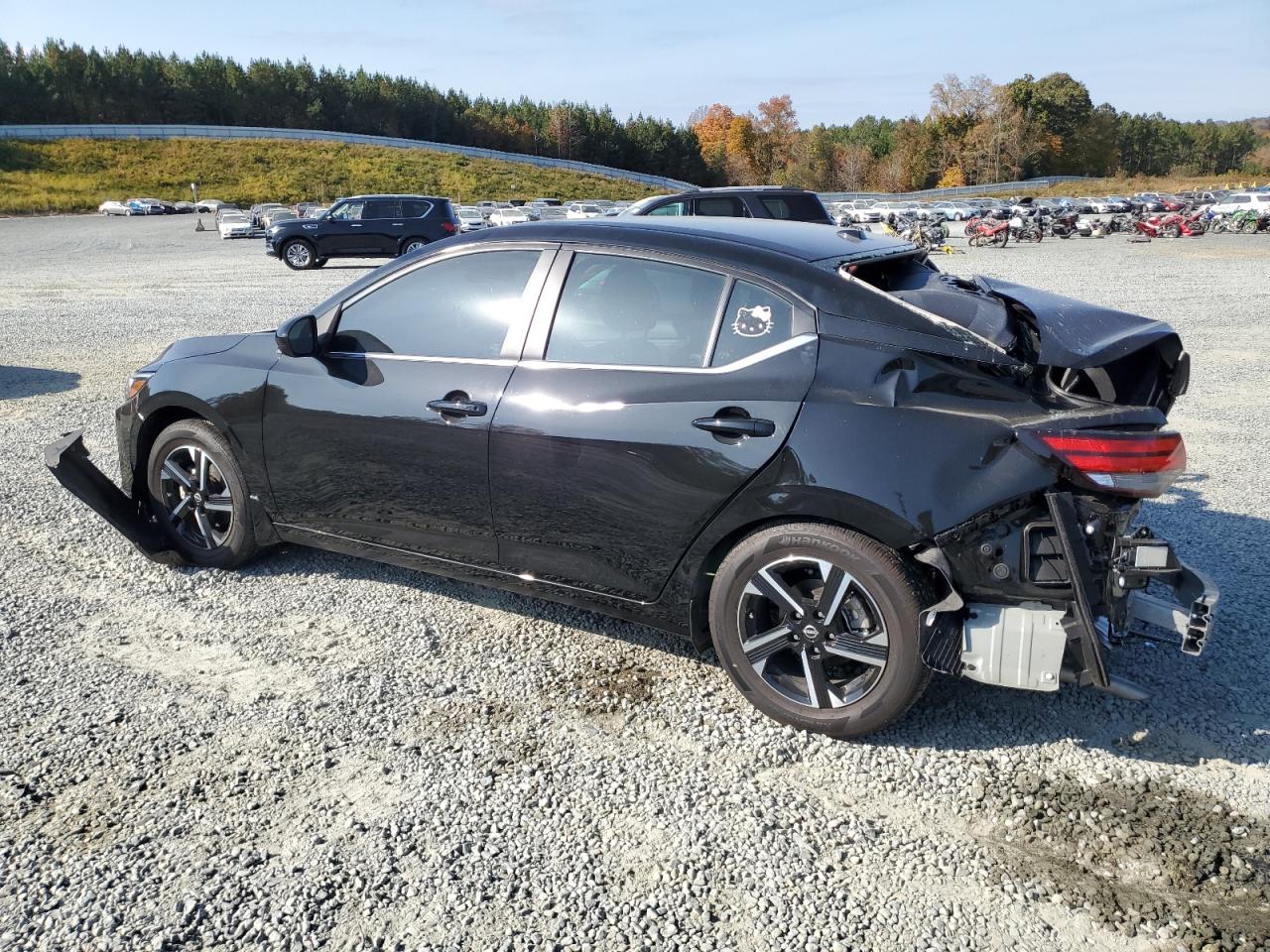 2024 Nissan Sentra VIN 3N1AB8CV7RY344547 Copart auction photo, all over damage thumbnail 2