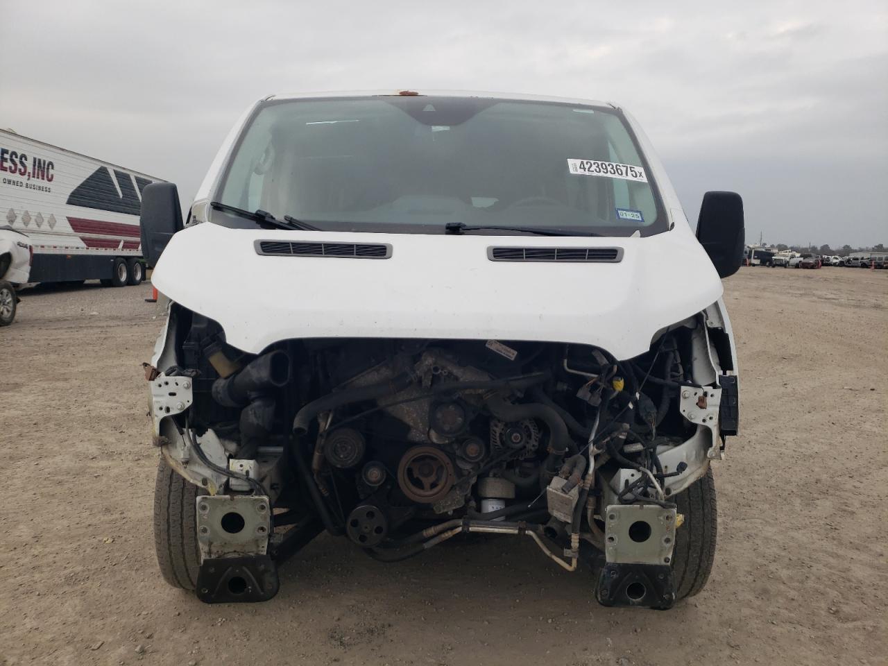 2015 Ford Transit VIN 1FBZX2ZM4FKA91926 Copart auction photo, front end / mechanical damage thumbnail 5