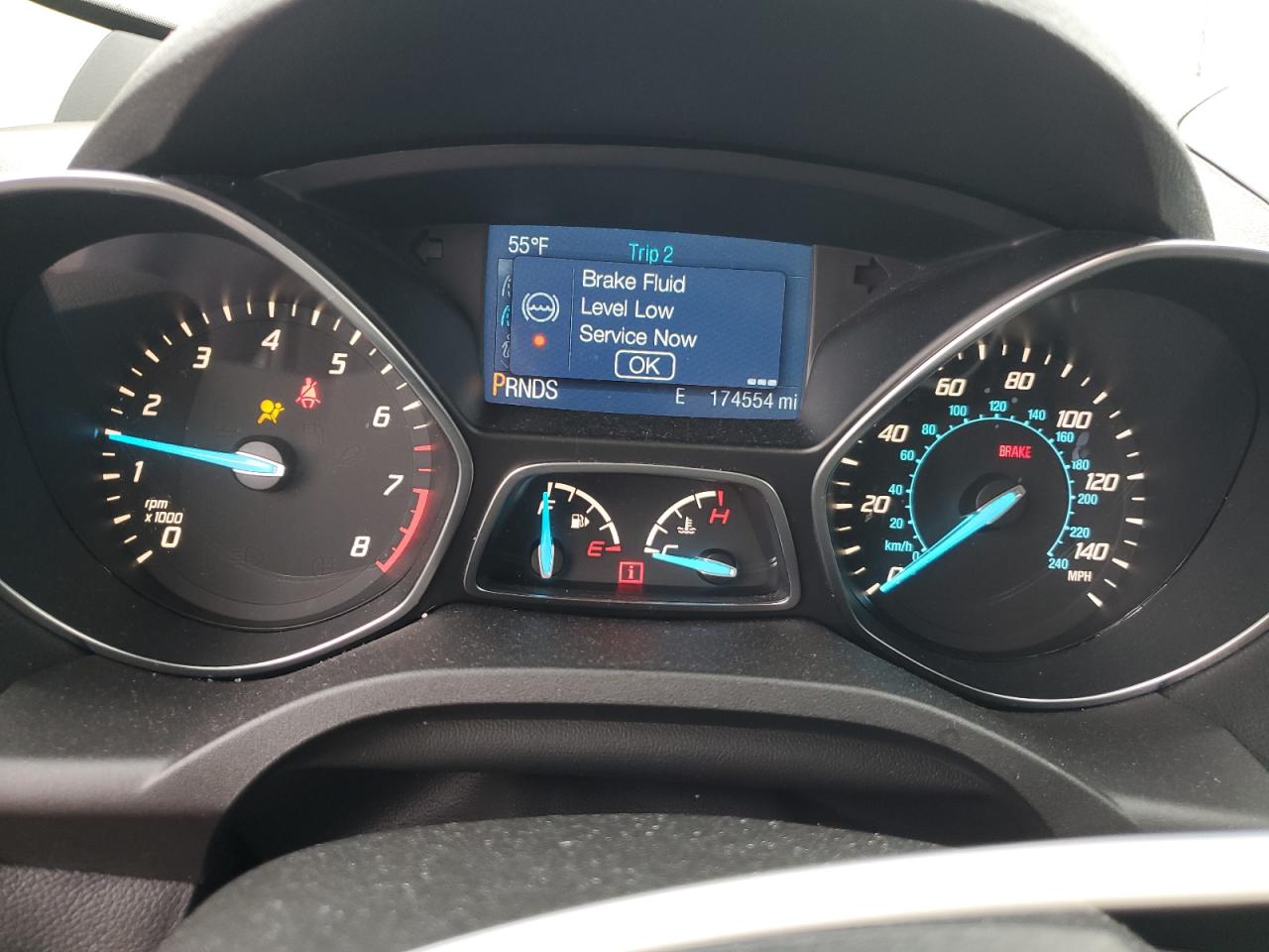 2015 Ford Escape VIN 1FMCU9G92FUC64957 Copart auction photo, front end damage thumbnail 9