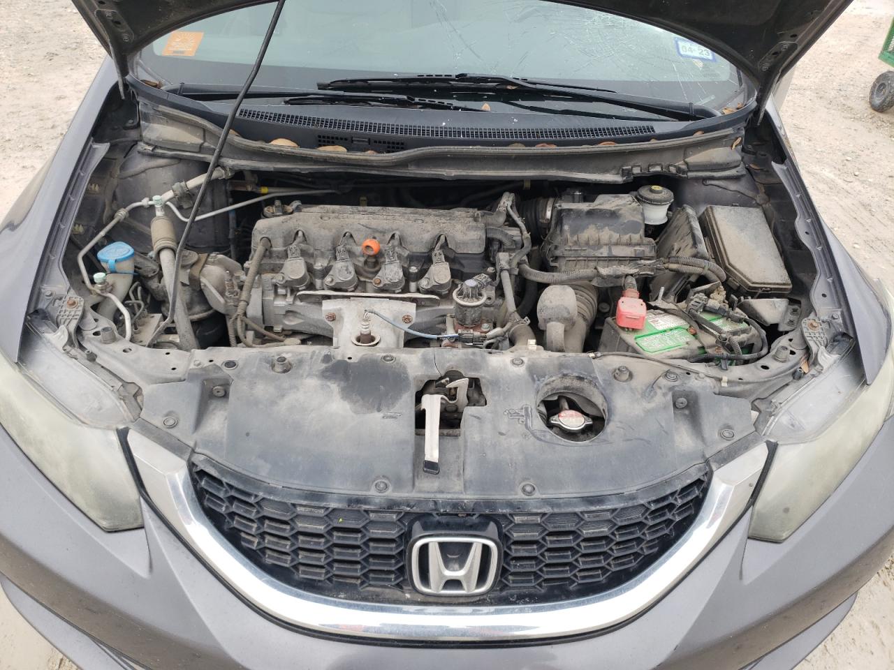 2014 Honda Civic VIN 19XFB2F82EE036283 Copart auction photo, all over damage thumbnail 11