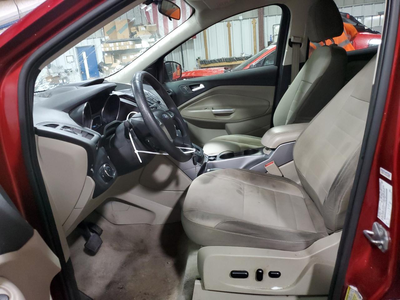 2015 Ford Escape VIN 1FMCU0G70FUA52827 Copart auction photo, front end damage thumbnail 7