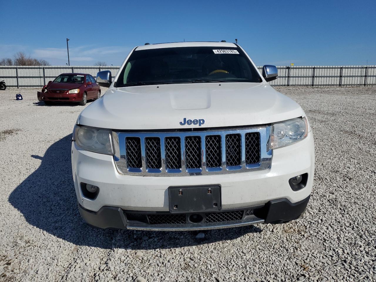 2013 Jeep Grand Cherokee VIN 1C4RJFCG0DC639290 Copart auction photo, front end damage thumbnail 5