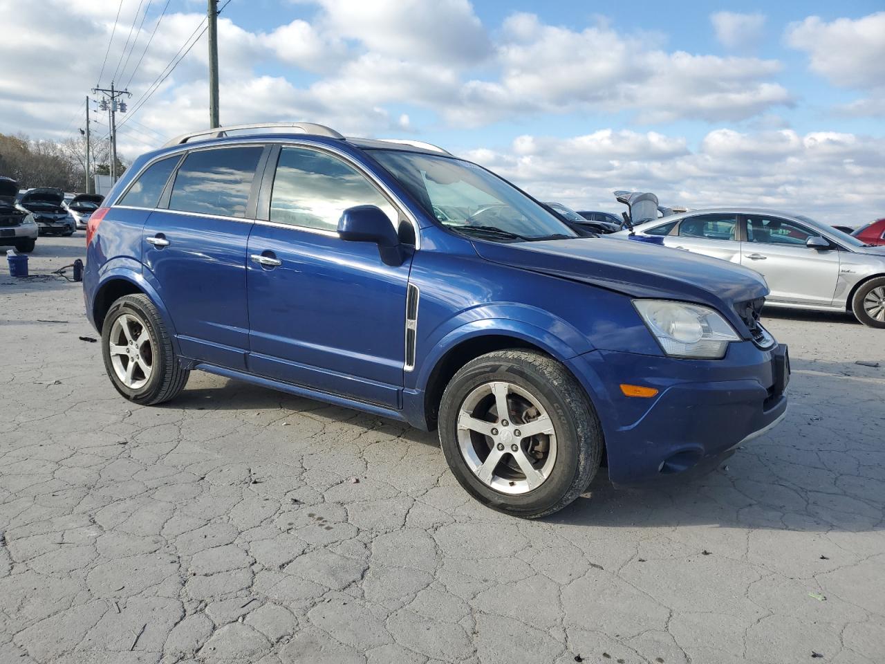 2013 Chevrolet Captiva VIN 3GNFL3EK8DS507120 Copart auction photo, front end damage thumbnail 4