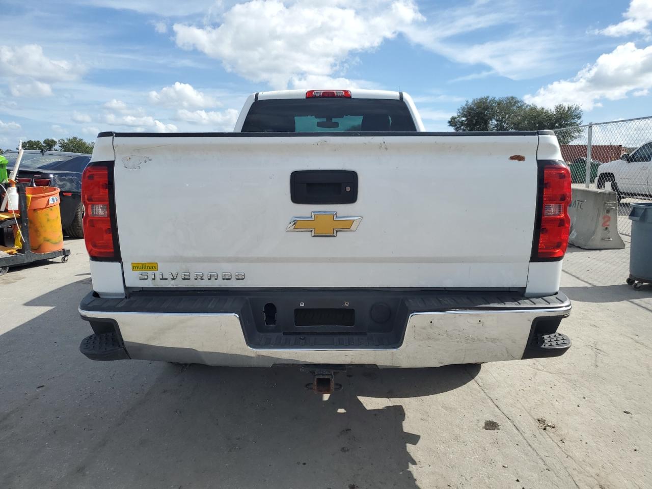 2014 Chevrolet Silverado VIN 1GCNCPEH6EZ220167 Copart auction photo, side / front end damage thumbnail 6