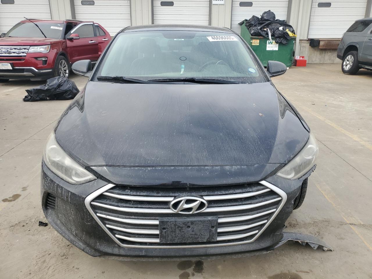 2017 Hyundai Elantra VIN KMHD74LF2HU161874 Copart auction photo, front end damage thumbnail 5