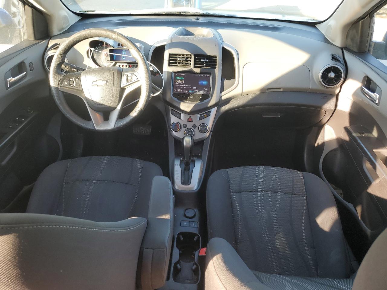 2016 Chevrolet Sonic VIN 1G1JC5SH7G4170024 Copart auction photo, undercarriage / front end damage thumbnail 8