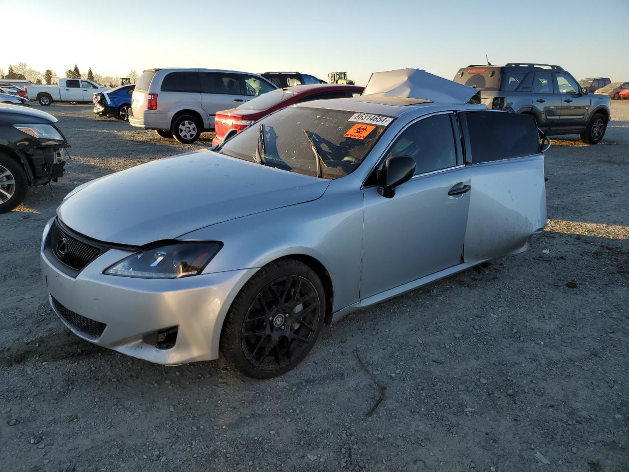 2006 Lexus IS VIN JTHBE262765004345