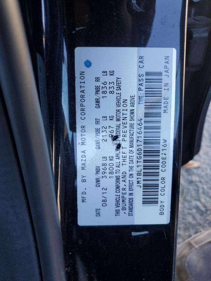2013 Mazda 3 VIN JM1BL1TG6D1716464 Copart auction photo, all over damage thumbnail 12