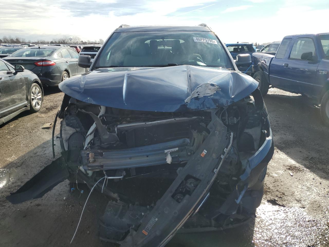 2016 Ford Explorer VIN 1FM5K8B87GGA94327 Copart auction photo, front end damage thumbnail 5