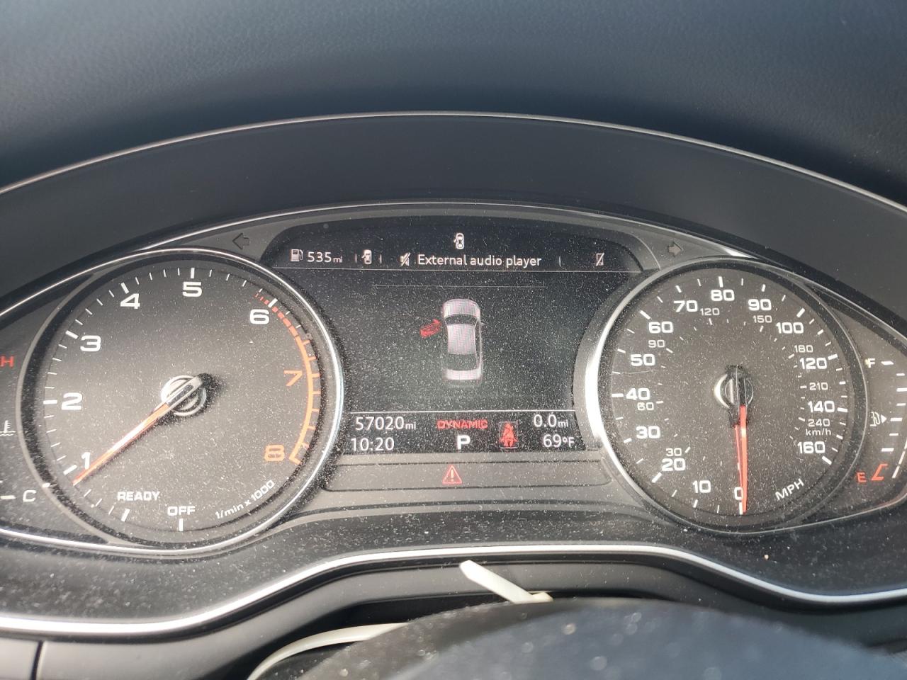 2018 Audi A4 VIN WAUKMAF40JA115039 Copart auction photo, rear end damage thumbnail 9