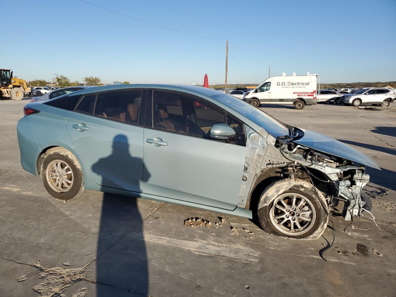 2017 Toyota Prius VIN JTDKARFU3H3531515 Copart auction photo, front end damage thumbnail 4