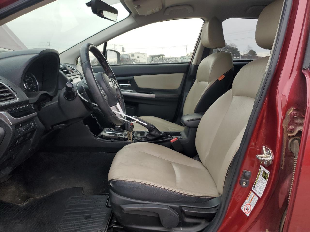 2017 Subaru XV VIN JF2GPAKC8HH272771 Copart auction photo, hail damage thumbnail 7