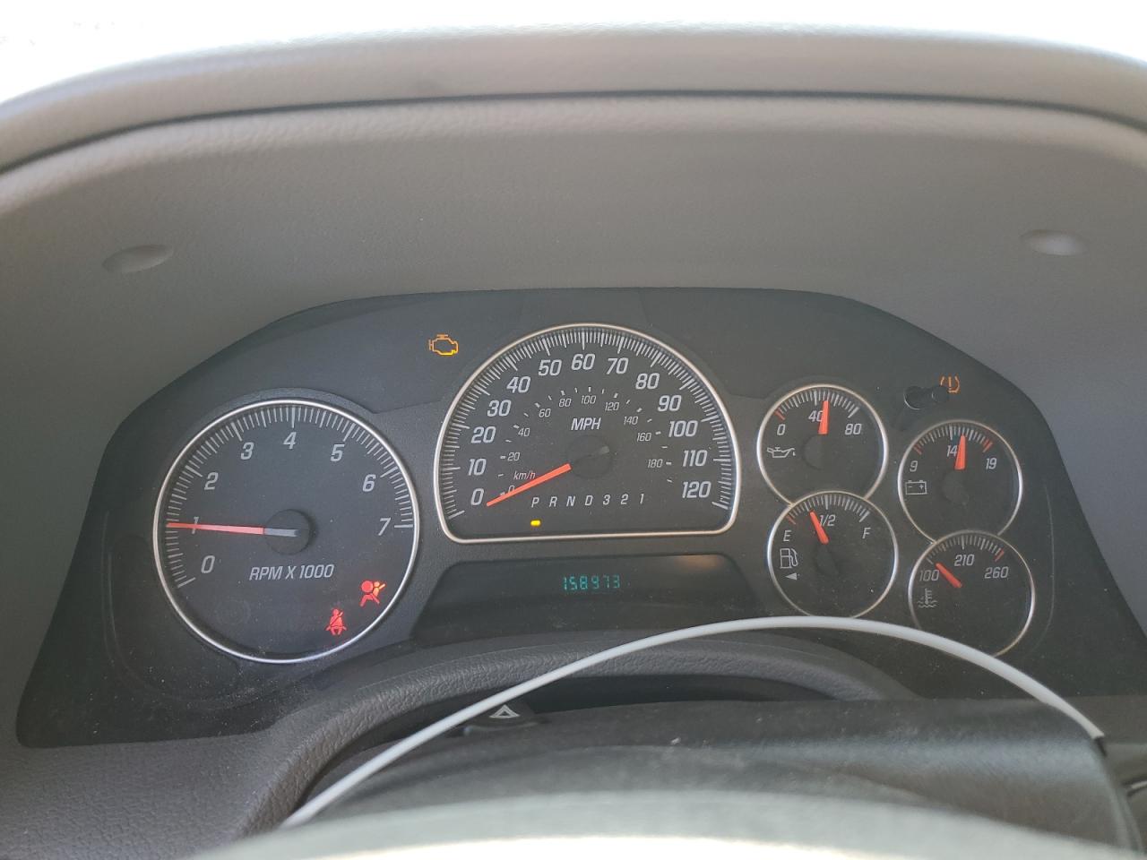 2007 GMC Envoy VIN 1GKDT13S472232289 Copart auction photo, rear end / missing/altered vin damage thumbnail 9