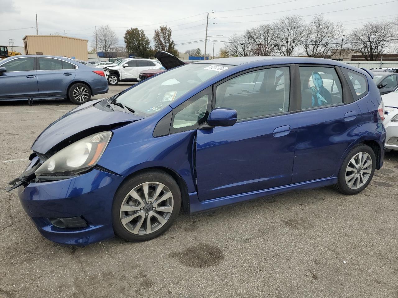 2013 Honda Fit VIN JHMGE8H54DC013657