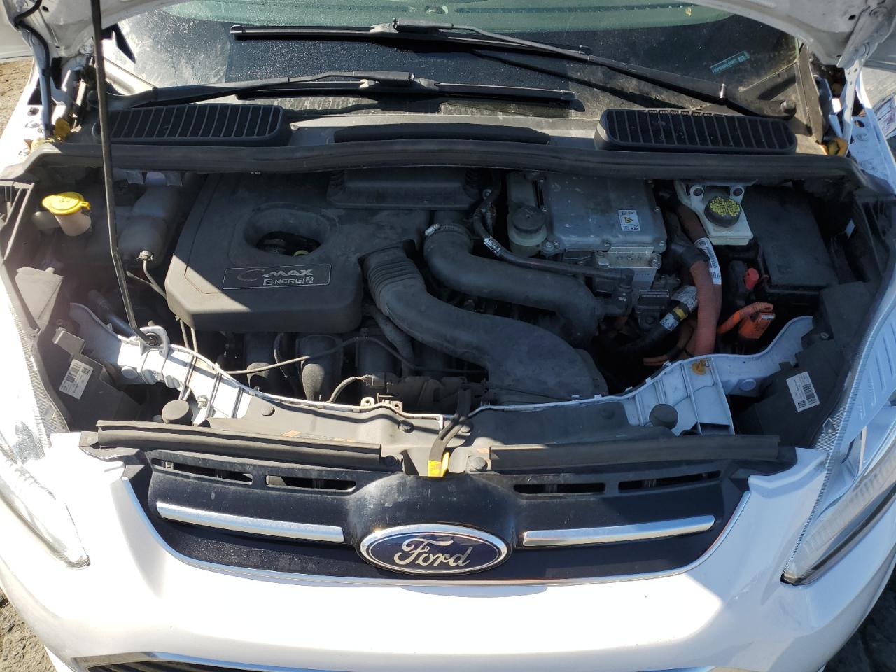 2017 Ford C-MAX VIN 1FADP5EU8HL105827 Copart auction photo, side damage thumbnail 11