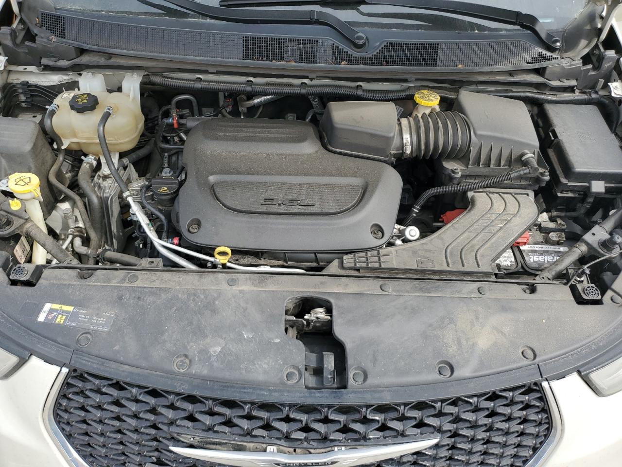 2021 Chrysler Pacifica VIN 2C4RC1BG7MR515748 Copart auction photo, rear end damage thumbnail 13