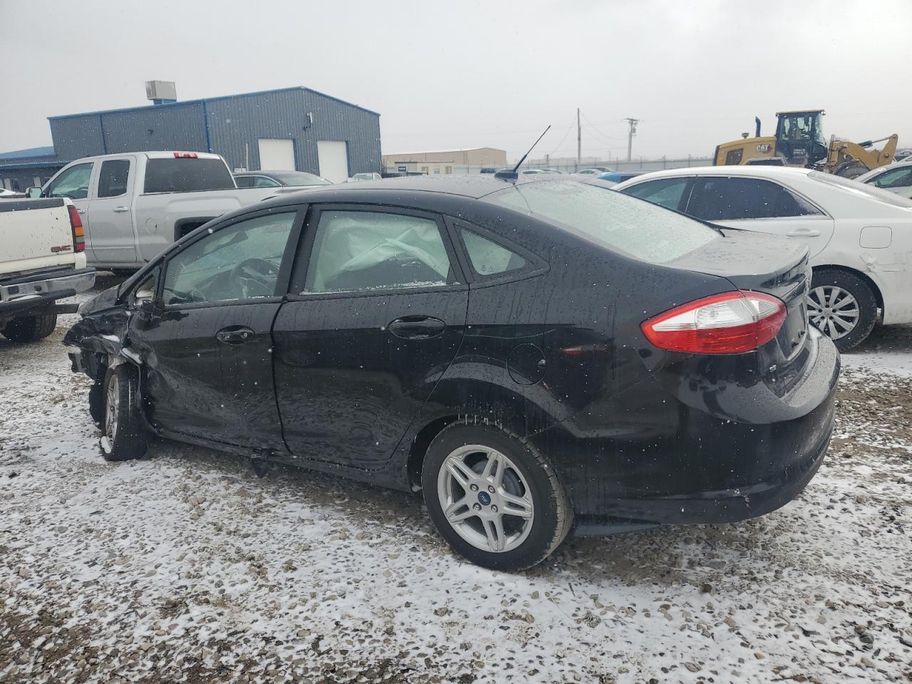 2019 Ford Fiesta VIN 3FADP4BJXKM101613 Copart auction photo, front end / side damage thumbnail 2