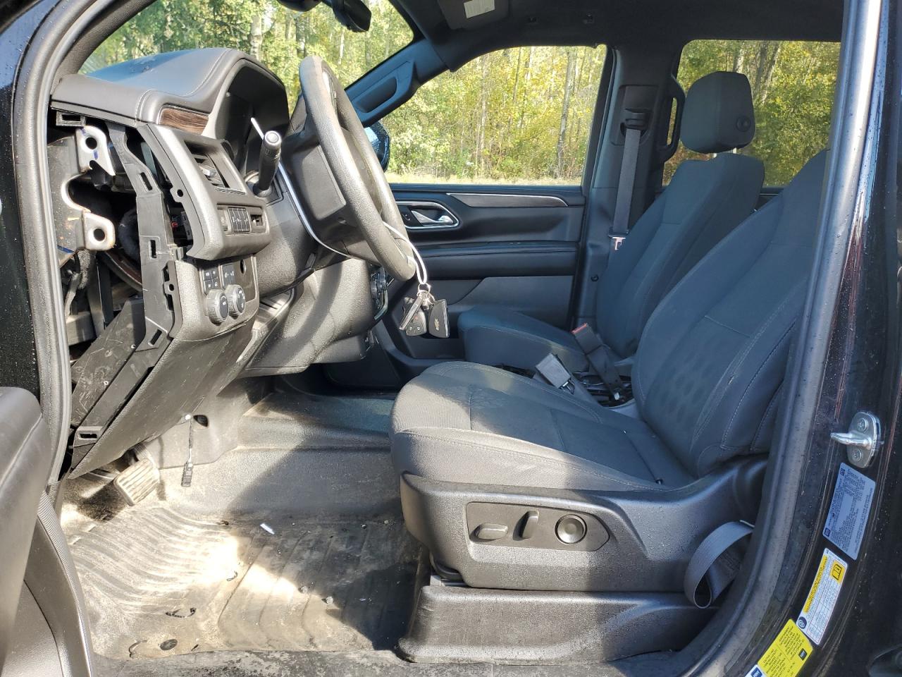2021 Chevrolet Tahoe VIN 1GNSKLED4MR476230 Copart auction photo, front end / frame damage damage thumbnail 7