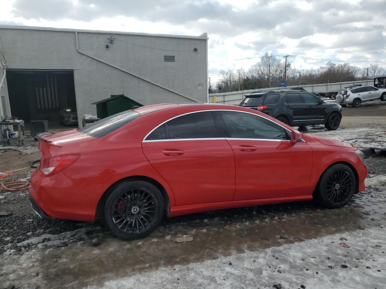 2018 Mercedes-Benz CLA-klasse VIN WDDSJ4GB7JN518041 Copart auction photo, rear end damage thumbnail 3