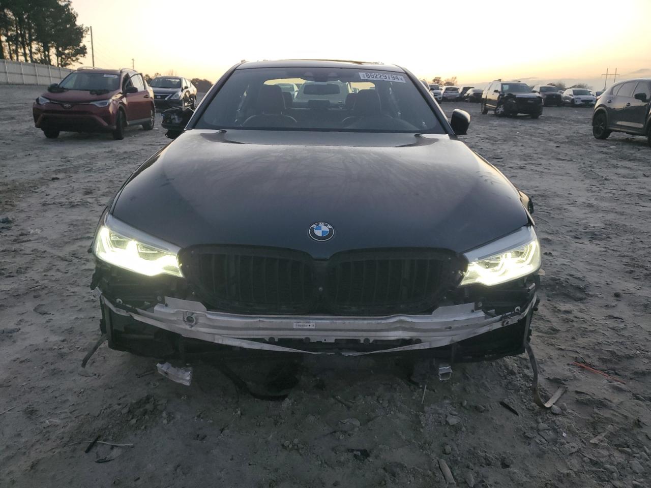 2017 BMW 5er VIN WBAJA5C35HG894534 Copart auction photo, all over damage thumbnail 5