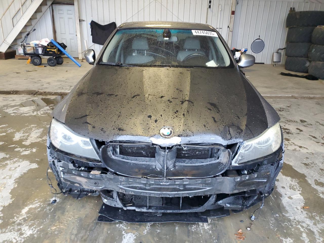 2009 BMW 3er VIN WBAPH77549NM29754 Copart auction photo, front end damage thumbnail 5