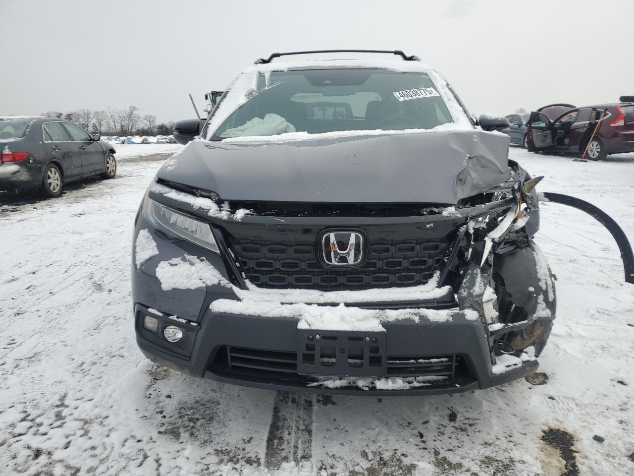 2019 Honda Passport VIN 5FNYF8H95KB020218 Copart auction photo, front end / minor dent/scratches damage thumbnail 5