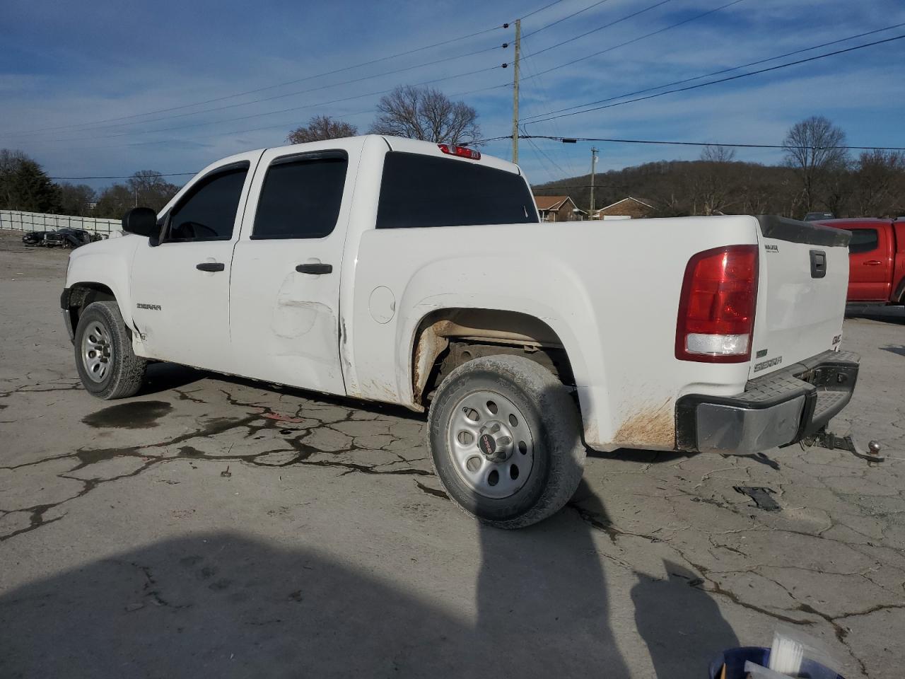 2011 GMC Sierra VIN 3GTP1TEA4BG199695 Copart auction photo, side damage thumbnail 2