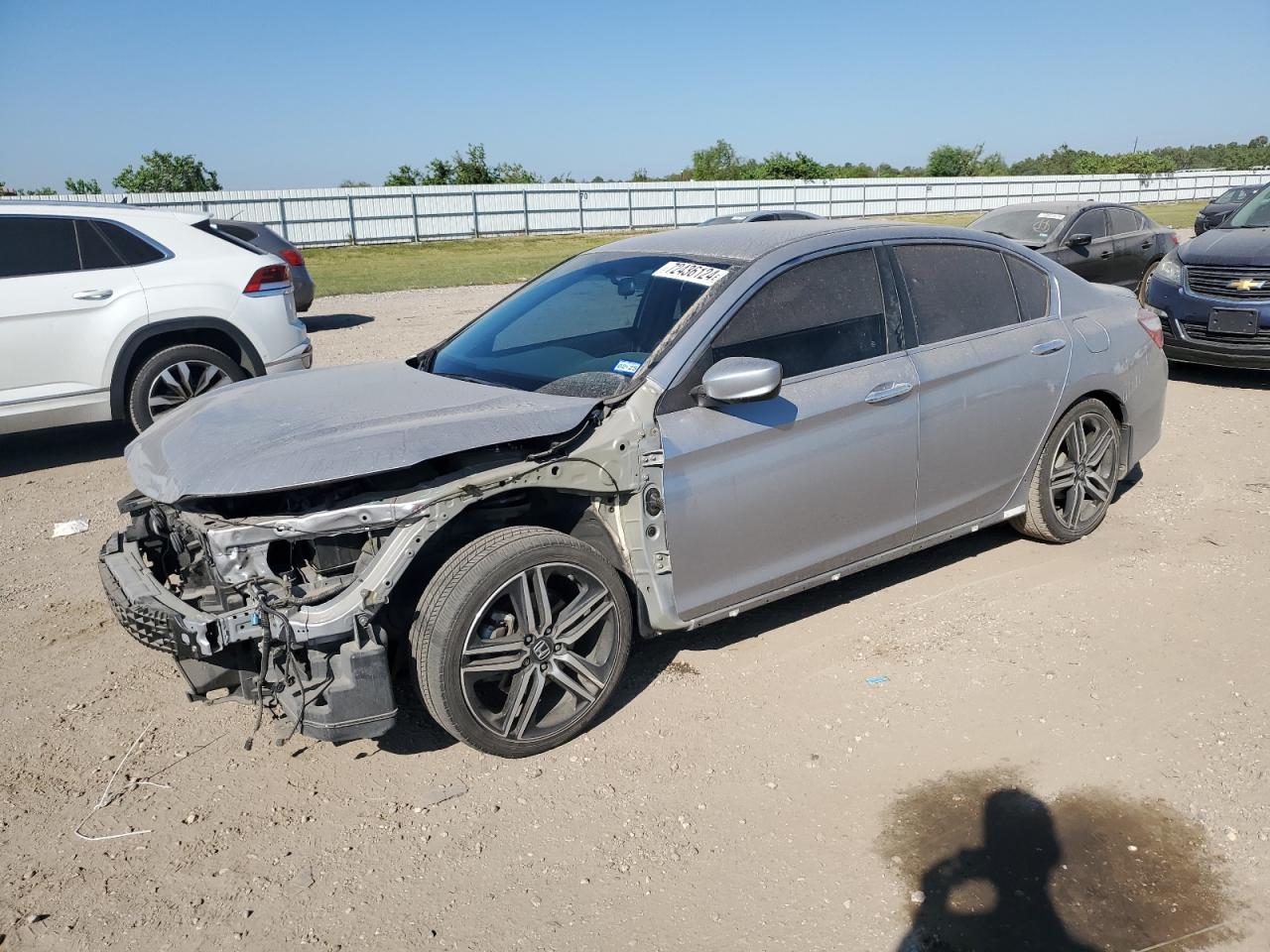 2016 Honda Accord VIN 1HGCR2F53GA075640