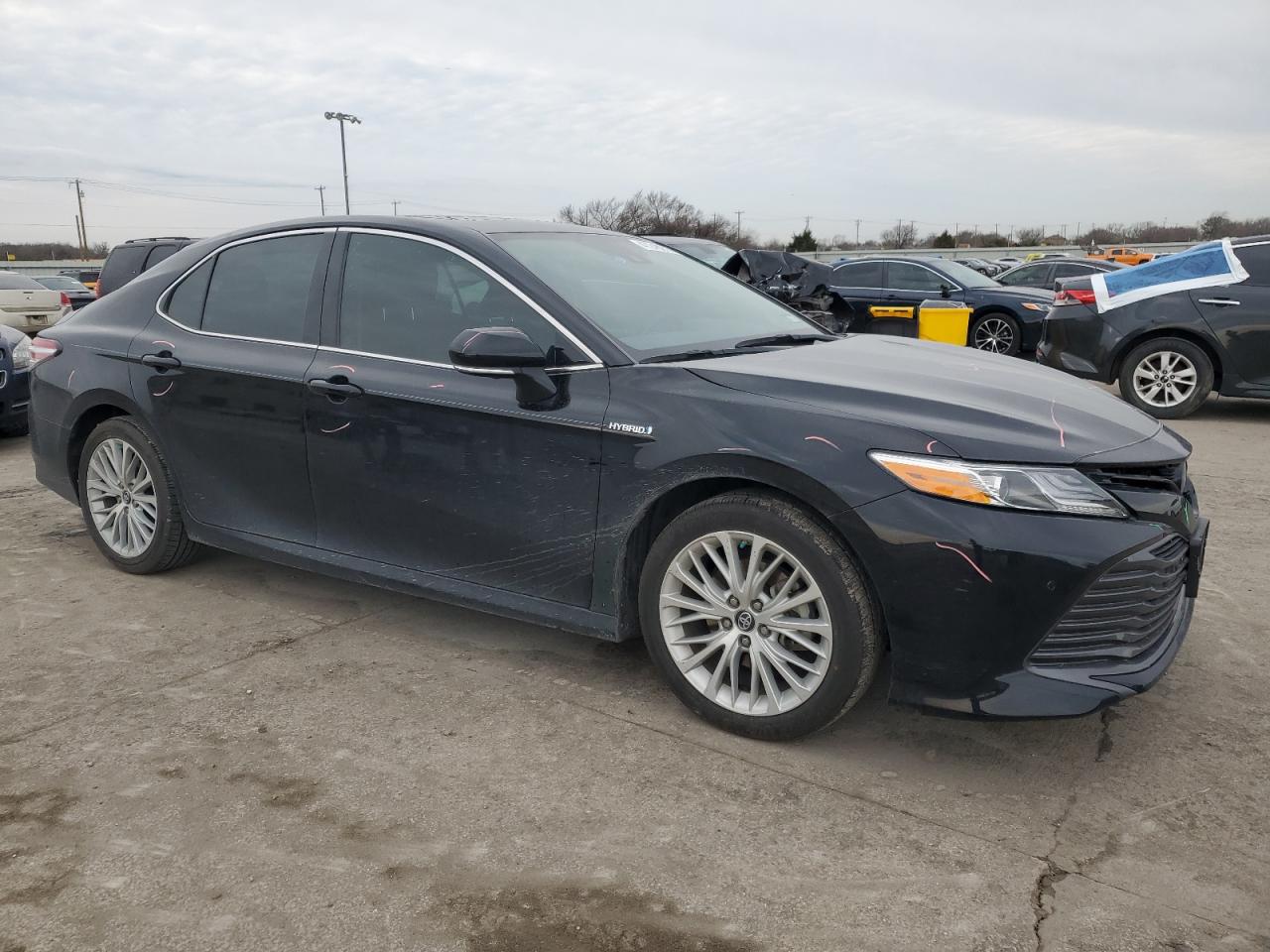 2019 Toyota Camry VIN 4T1B21HK3KU013279 Copart auction photo, rear end / front end damage thumbnail 4