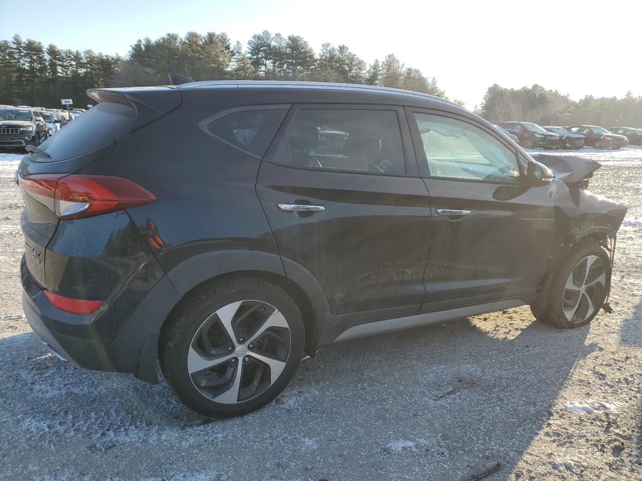 2017 Hyundai Tucson VIN KM8J3CA28HU367452 Copart auction photo, frame damage / front end damage thumbnail 3