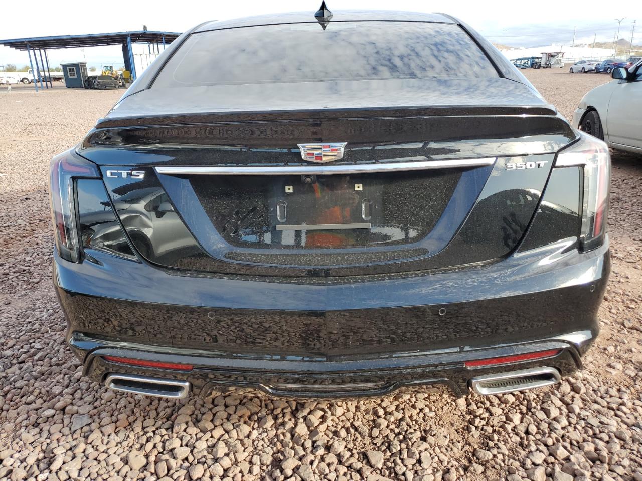 2024 Cadillac CT5 VIN 1G6DP5RK2R0119473 Copart auction photo, front end / side damage thumbnail 6