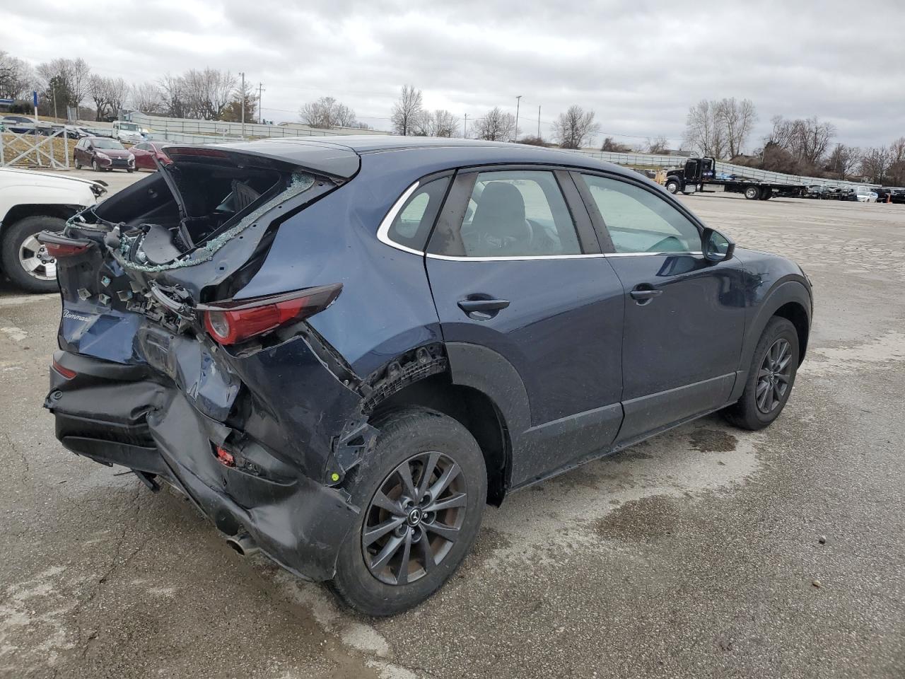 2020 Mazda CX-30 VIN 3MVDMBBL8LM112120 Copart auction photo, rear end damage thumbnail 3