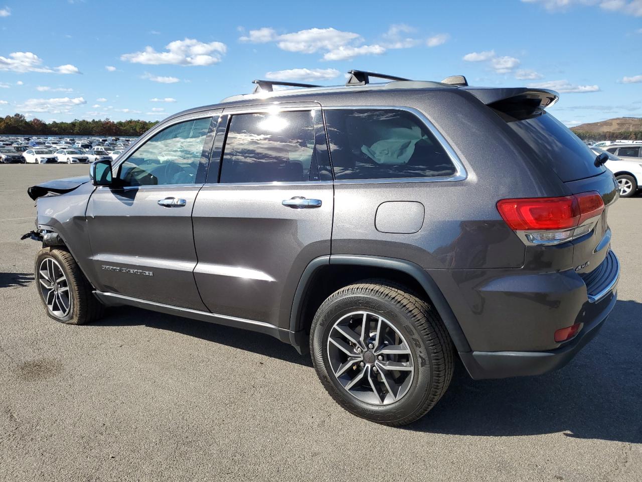 2019 Jeep Grand Cherokee VIN 1C4RJFBGXKC815714 Copart auction photo, front end / side damage thumbnail 2